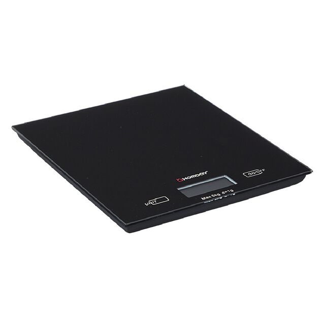 Balance de cuisine &eacute;lectronique et tactile noire Homday