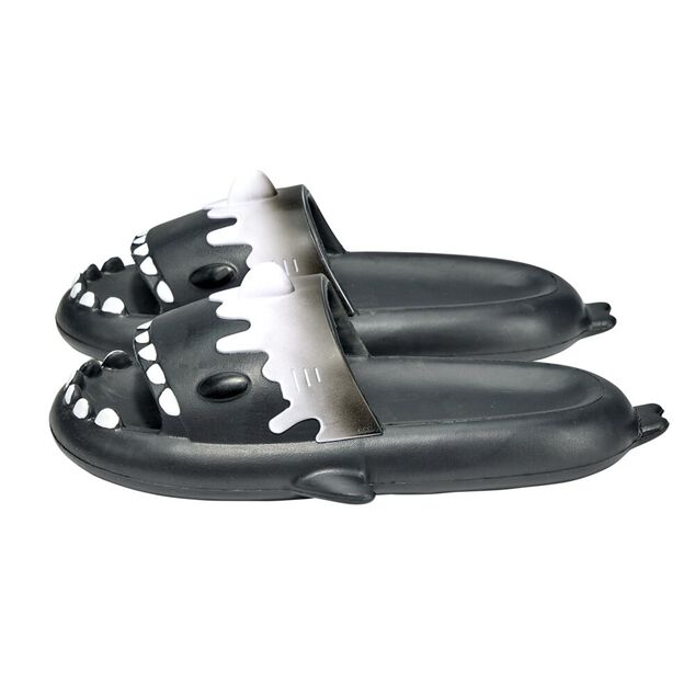 Chaussons requin plastique noir unisex T36 à 45