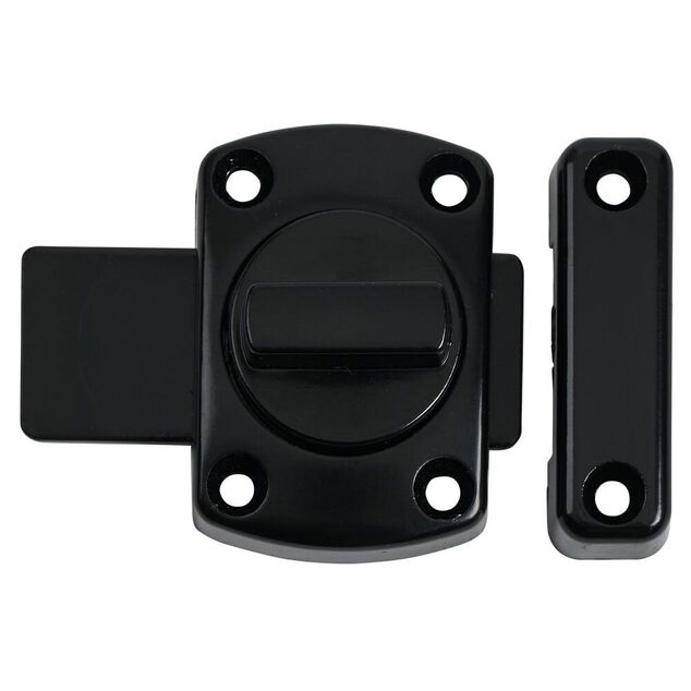 Verrou bouton zinc