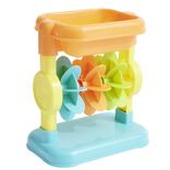 Moulin &agrave; eau avec 5 accessoires plastique 14,8x12,7xH21cm