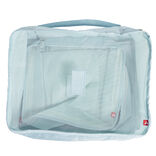 Organisateur de valise bleu x6