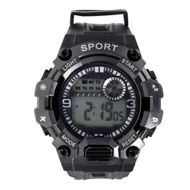 Montre enfant unisexe digitale sport &Oslash;3,5xL23cm (4 mod&egrave;les)