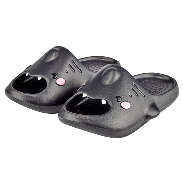 Claquettes raie manta noires 44/45