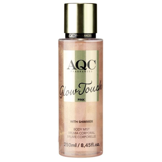 Brume parfum&eacute;e brillante paillet&eacute; rose 250ml