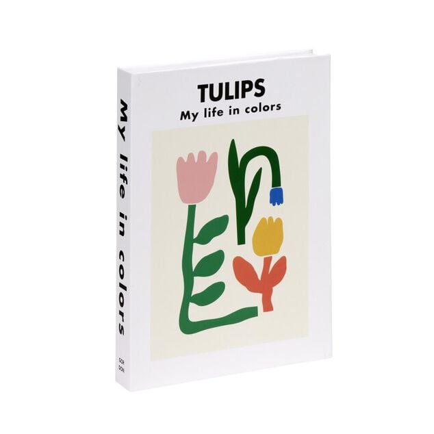 Bo&icirc;te de rangement forme livre th&egrave;me floral 16,5x22cm (2 mod&egrave;les)