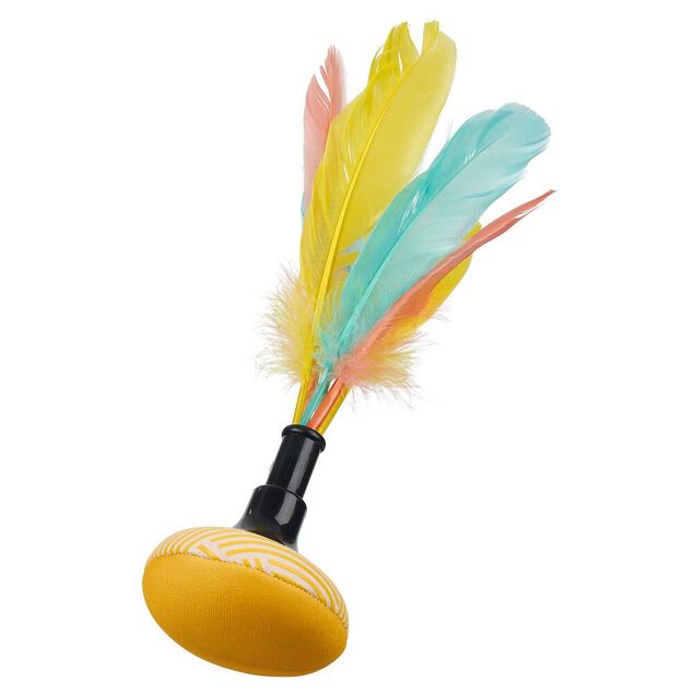 Jeu p&eacute;t&eacute;ca &Oslash;7xH25cm base jaune