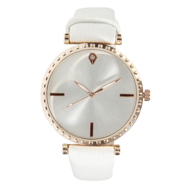 Montre femme cadran rond strass (2 mod&egrave;les)