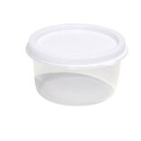 Lot de 10 mini bo&icirc;tes alimentaires rondes 65ml