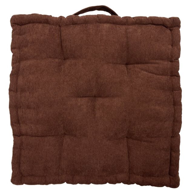Coussin de sol carr&eacute; c&ocirc;tel&eacute; 5 points 45x45cm (3 mod&egrave;les)