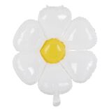 Ballon alu fleur marguerite Ø71cm