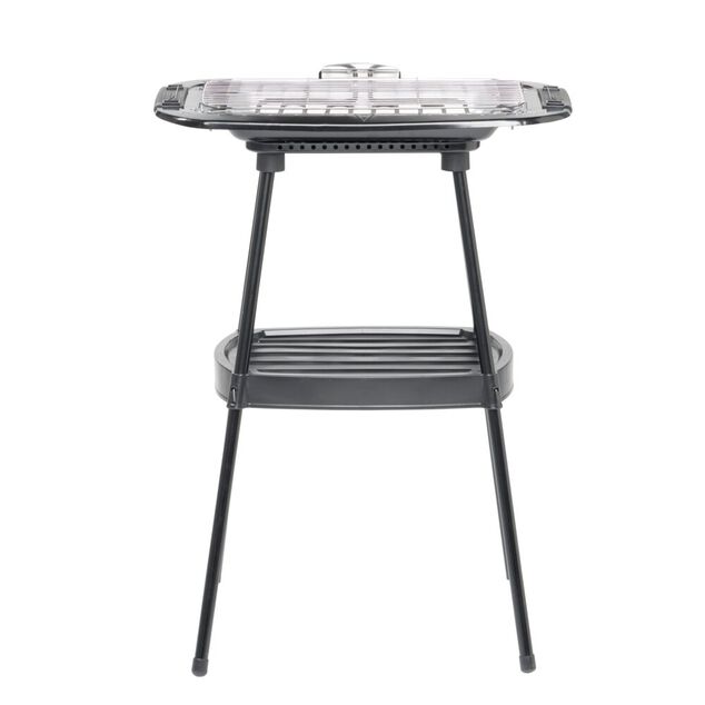 Barbecue 2en1 plancha &eacute;lectrique Town noir 63x39xH80cm 2000W