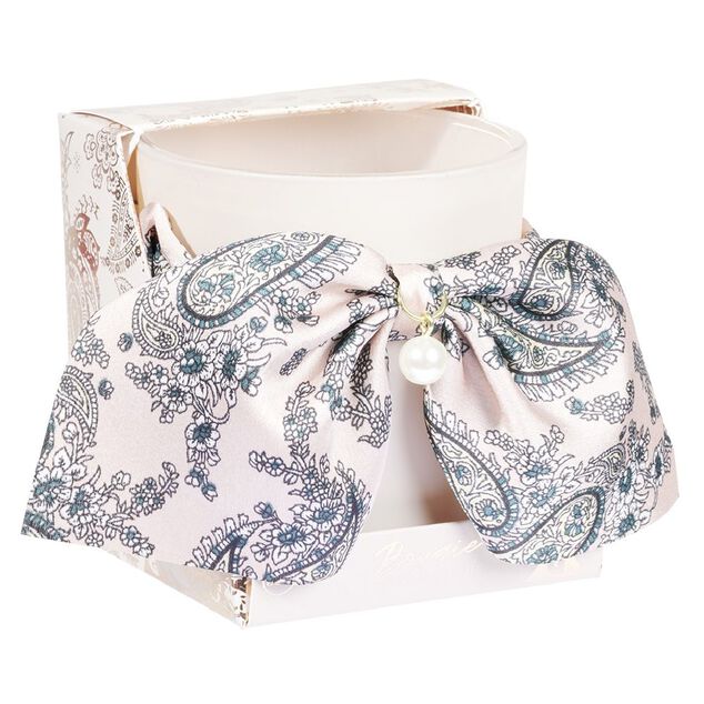Coffret bougie + chouchou imprimé bandana