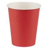 Gobelet en carton rouge et blanc 25 cl x12