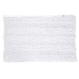 Tapis de bain chenille 50x80cm polyester beige