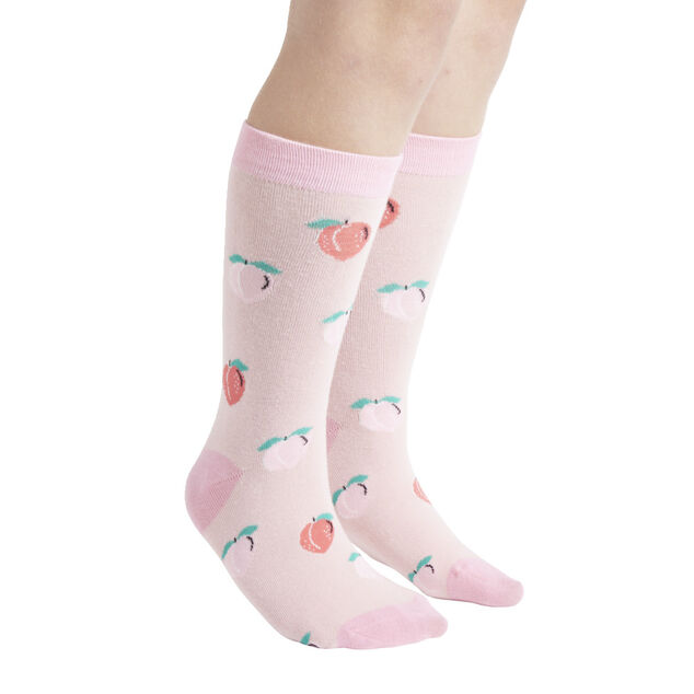Coffret chaussettes rose fruits et balle anti-stress TU