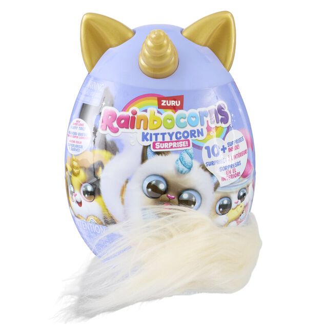 oeuf surprise Rainbocorns Kitticorn peluche