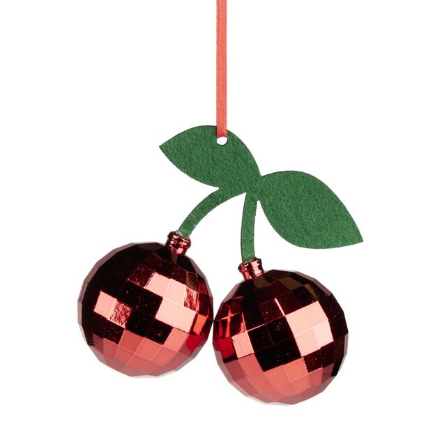 Cerise disco &agrave; suspendre H10 cm (3 mod&egrave;les)