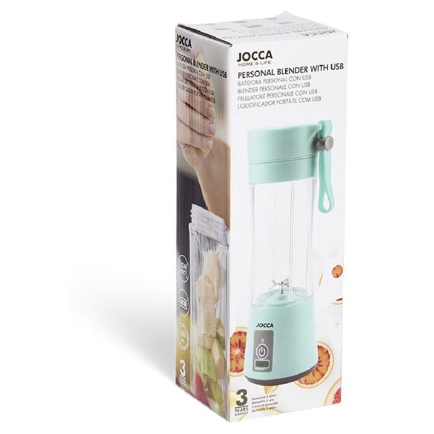 Blender portable 380ml avec sangle de transport - 2 coloris