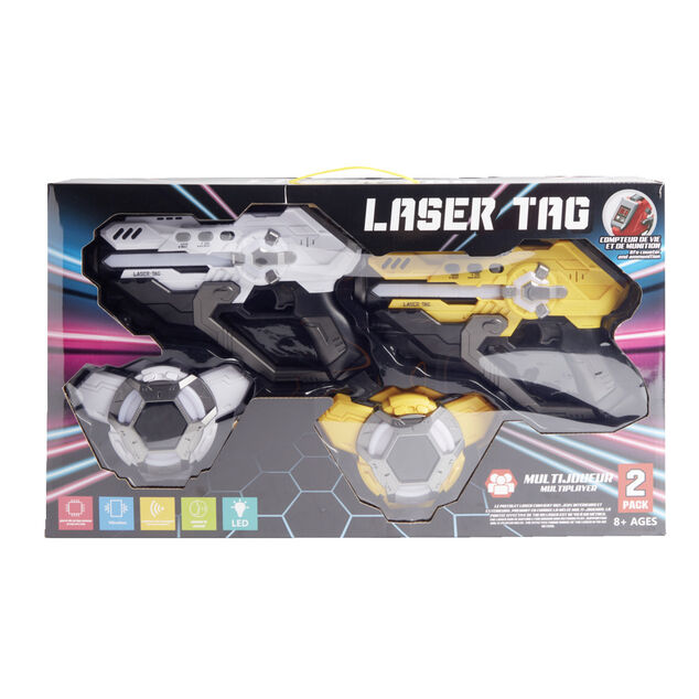 Ensemble &eacute;p&eacute;e laser et plastron