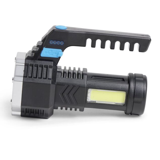 Lampe torche multifonction 3 modes d'éclairages 7LED portée 200m