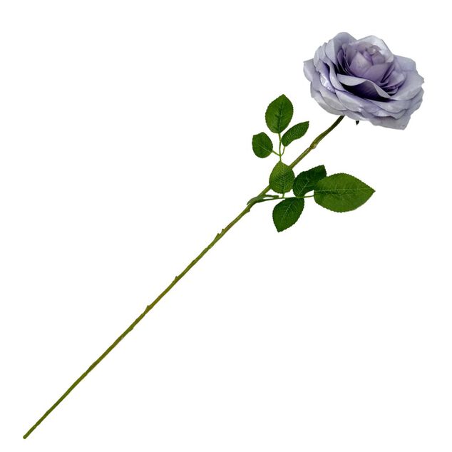Fleur tige rose artificielle &Oslash;15xH60cm (4 mod&egrave;les)