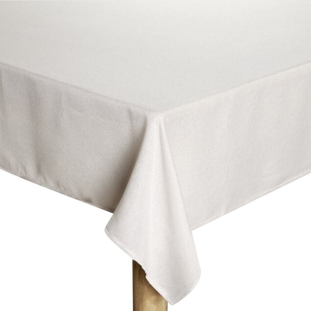 Nappe effet lin imperméable 140x250cm (3 modèles)