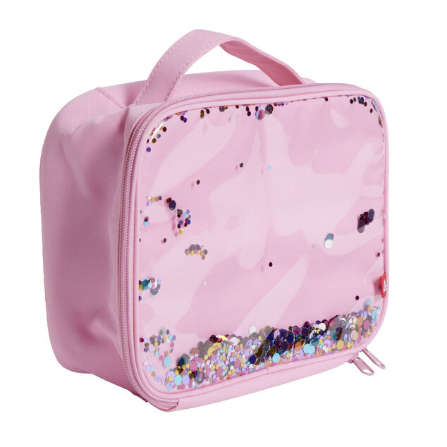 Sac de transport 22x17x9cm polyester rose