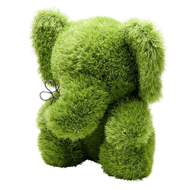 &Eacute;l&eacute;phant en gazon synth&eacute;tique 40x35xH50cm