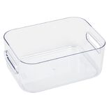 Bo&icirc;te de rangement en plastique transparent SmartStore Compact Clear S