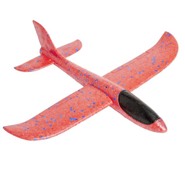 Planeur avion à construire rouge