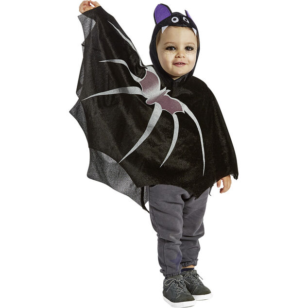 Cape chauve-souris enfant Halloween 3/4ans