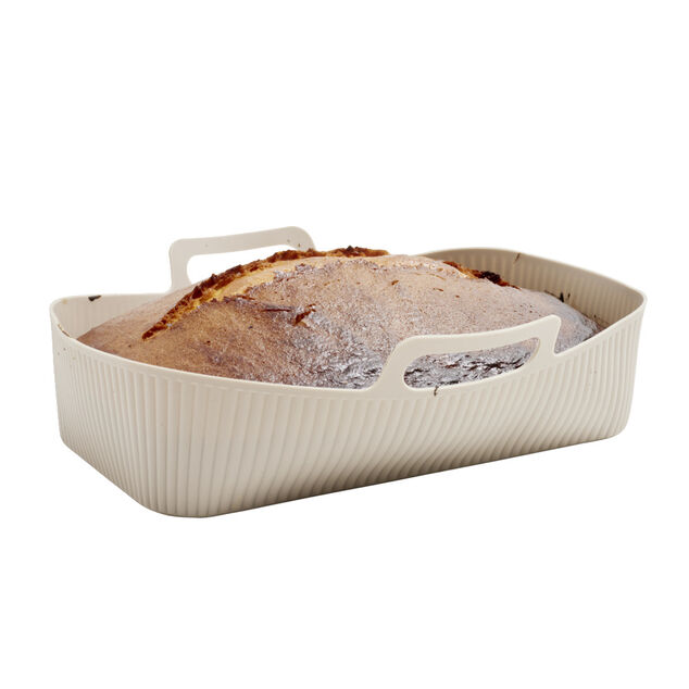 Moule en silicone noir pour friteuse sans huile et &agrave; air 20x12xH7cm