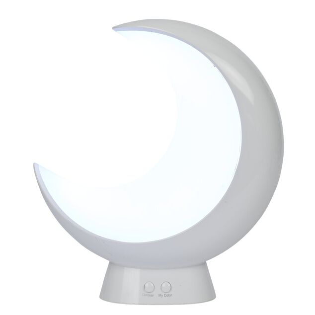 Lampe pour enfant forme lune changement de couleur