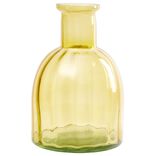 Vase en verre color&eacute; H16cm