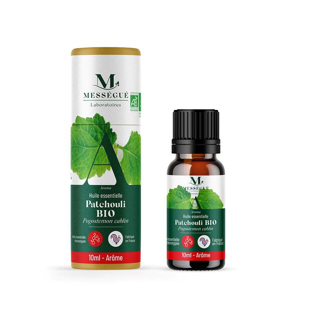 Huile essentielle patchouli bio Mess&eacute;gu&eacute; 10ml