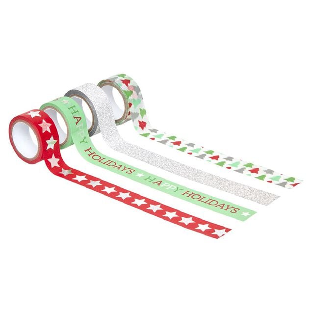 Papier adh&eacute;sif d&eacute;co No&euml;l