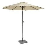 Parasol centr&eacute; JAVA taupe