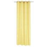 Rideau occultant porte jaune 135x240cm