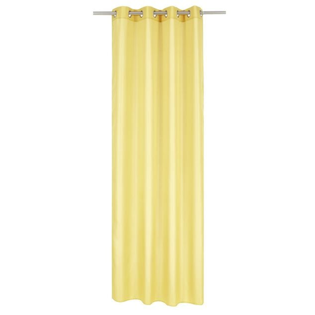 Rideau occultant porte jaune 135x240cm