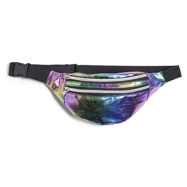 Sac banane holographique 22x12cm
