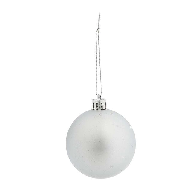 Boule de Noël argent x 32