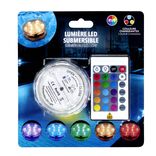 Lampe LED submersible pour piscine &Oslash;7xH3cm
