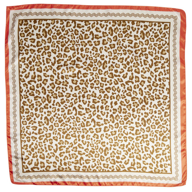 Bandana en tissu motif color&eacute; 90x90cm (5 mod&egrave;les)