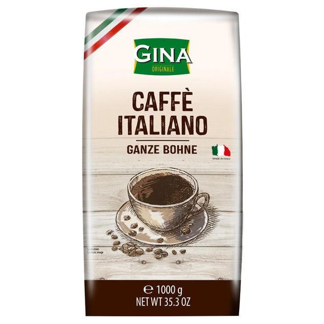 Caf&eacute; en grain italien Gina Originale 1kg