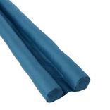 Bas de porte double &Oslash;5xL90cm polyester bleu