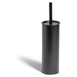 Brosse WC m&eacute;tal noir