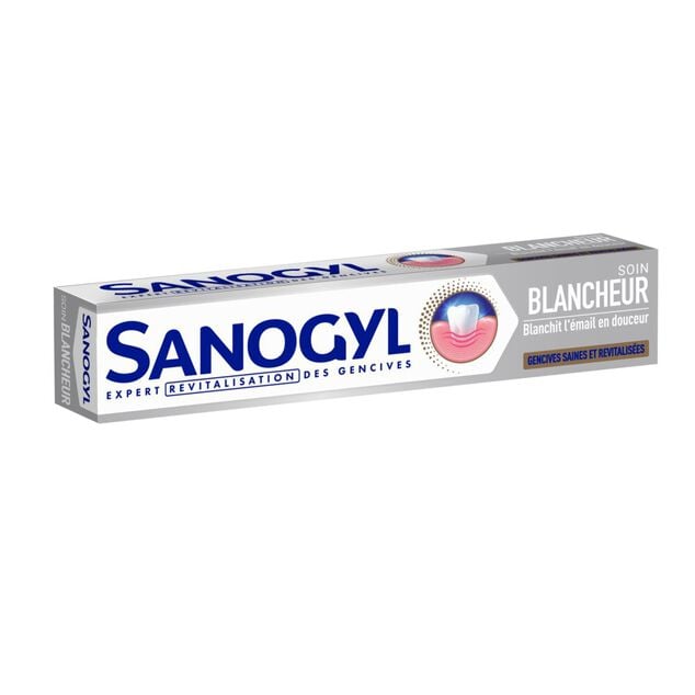 Dentifrice Sanogyl soin revitalisation blancheur et soin tube 75ml
