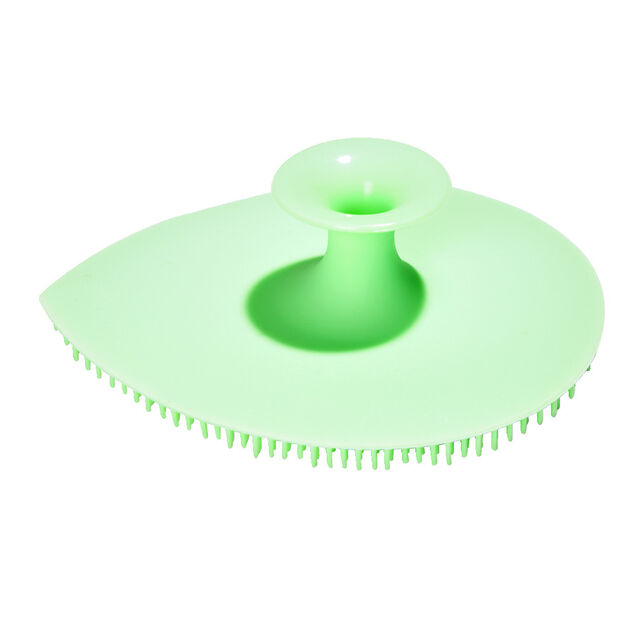 Brosse nettoyante visage en silicone et &eacute;ponge