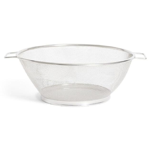 Passoire micro-perfor&eacute;e avec poign&eacute;es m&eacute;tal