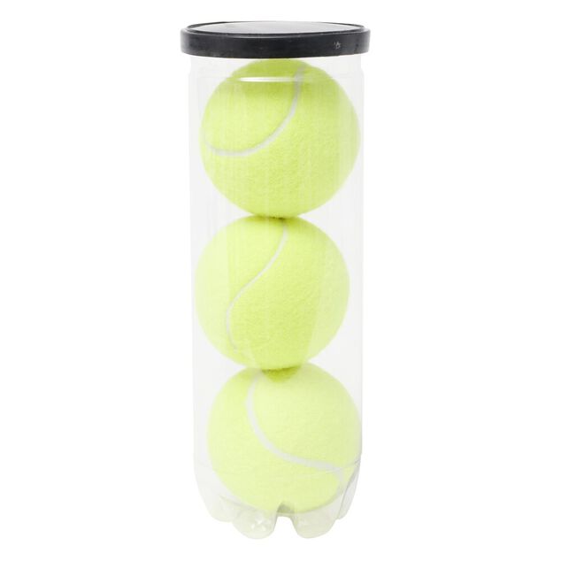 Balle de tennis x3 jaune &Oslash;6cm